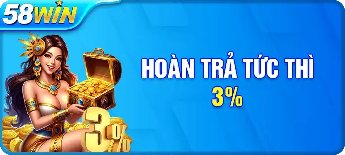Hoàn cược 3%